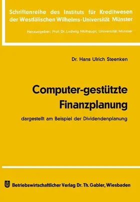 Steenken |  Computer-gestützte Finanzplanung | Buch |  Sack Fachmedien