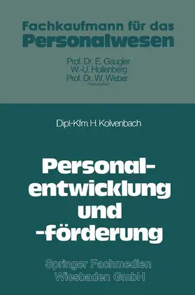 Kolvenbach |  Personalentwicklung und -förderung | Buch |  Sack Fachmedien