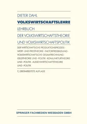  Volkswirtschaftslehre | Buch |  Sack Fachmedien