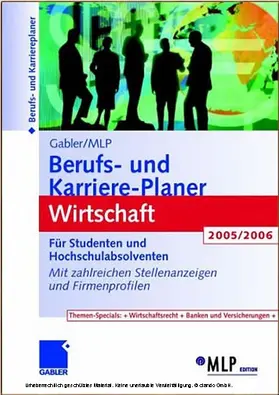 Hamm / Hoffmann / Klug |  Berufs- und Karriere-Planer: Wirtschaft 2005/2006 | eBook | Sack Fachmedien