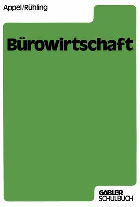 Appel |  Bürowirtschaft | Buch |  Sack Fachmedien