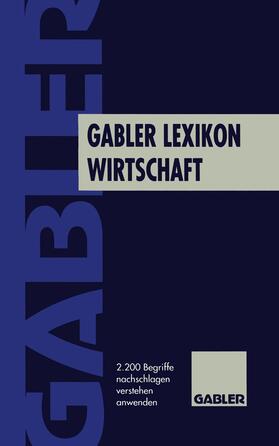 Arentzen / Lörcher |  Gabler Lexikon Wirtschaft | Buch |  Sack Fachmedien