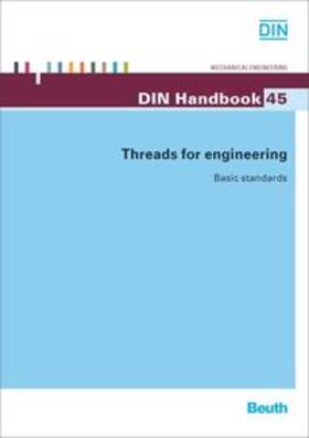 DIN e.V. |  Threads for engineering | Buch |  Sack Fachmedien