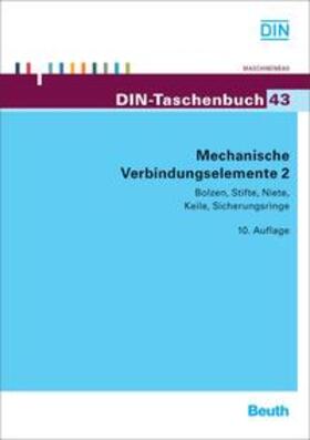 DIN e.V. |  Mechanische Verbindungselemente 2 | Buch |  Sack Fachmedien