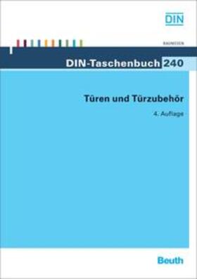 DIN e.V. |  Türen und Türzubehör | Buch |  Sack Fachmedien