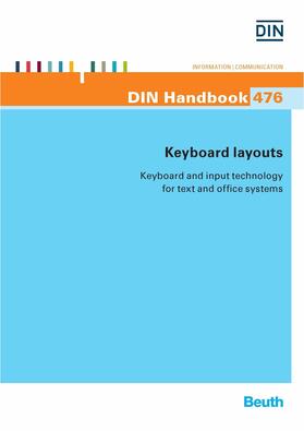 DIN e.V. |  Keyboard layouts | eBook | Sack Fachmedien