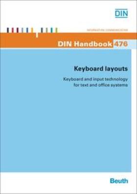 DIN e.V. |  Keyboard layouts - Book with e-book | Buch |  Sack Fachmedien