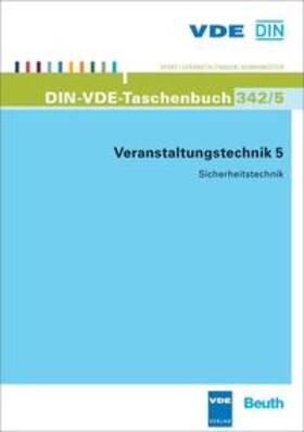 DIN e.V. |  Veranstaltungstechnik 5 | Buch |  Sack Fachmedien