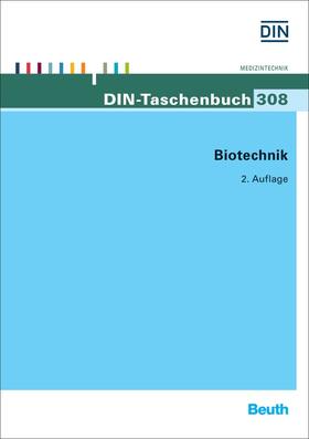 DIN e.V. |  Biotechnik | Buch |  Sack Fachmedien