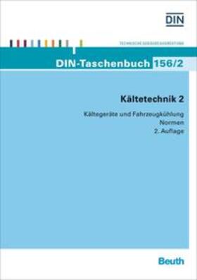 DIN e.V. |  Kältetechnik 2 | Buch |  Sack Fachmedien