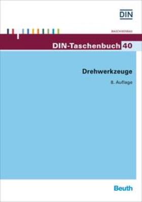 DIN e.V. |  Drehwerkzeuge | Buch |  Sack Fachmedien