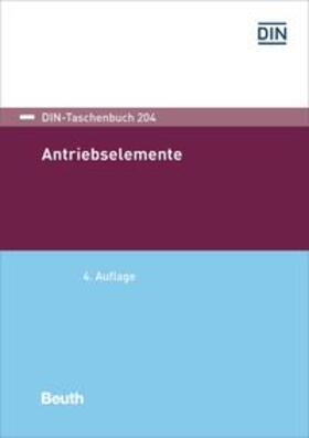 DIN e.V. |  Antriebselemente | Buch |  Sack Fachmedien