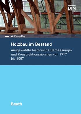 Rug / DIN e.V. |  Holzbau im Bestand | eBook | Sack Fachmedien