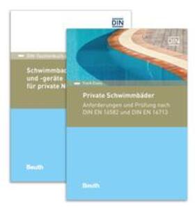 Eisele / DIN e.V. |  Private Schwimmbäder, Schwimmbadanlagen und -geräte | Buch |  Sack Fachmedien