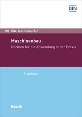 DIN e.V. |  Maschinenbau | Buch |  Sack Fachmedien