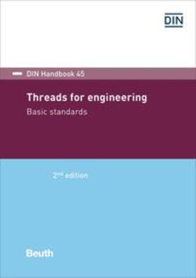 DIN e.V. |  Threads for engineering | Buch |  Sack Fachmedien