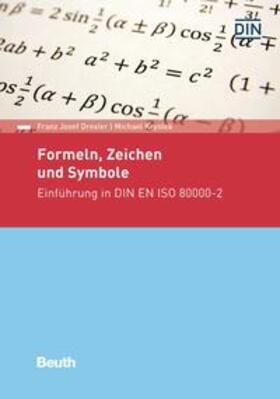 Drexler / Krystek / DIN e.V. |  Formeln, Zeichen und Symbole | Buch |  Sack Fachmedien