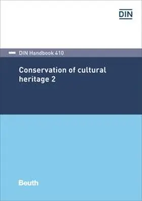 DIN e.V. |  Conservation of cultural heritage 2 - Book with e-book | Buch |  Sack Fachmedien