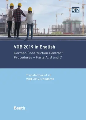 DIN e.V. |  VOB 2019 in English | eBook | Sack Fachmedien