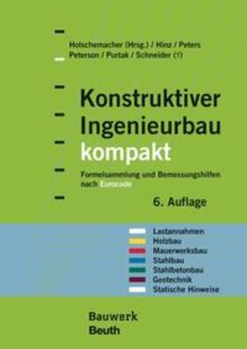 Hinz / Holschemacher / Peters |  Konstruktiver Ingenieurbau kompakt | eBook | Sack Fachmedien