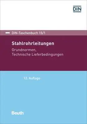 DIN e.V. |  Stahlrohrleitungen | Buch |  Sack Fachmedien