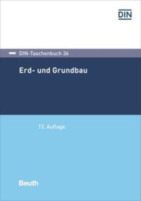 DIN e.V. |  Erd- und Grundbau | Buch |  Sack Fachmedien
