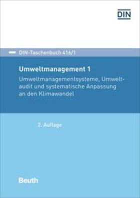 DIN e.V. |  Umweltmanagement 1 | Buch |  Sack Fachmedien