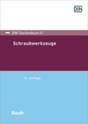 DIN e.V. |  Schraubwerkzeuge - Buch mit E-Book | Buch |  Sack Fachmedien