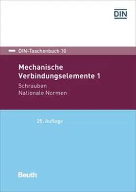 DIN e.V. |  Mechanische Verbindungselemente 1 | eBook | Sack Fachmedien