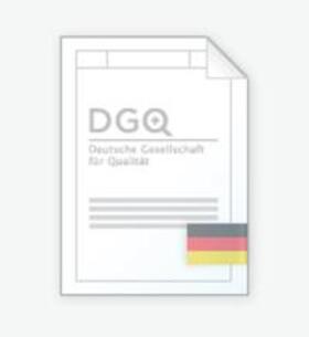 DGQ |  Tabellenschieber für Stichprobenprüfung anhand qualitativer Merkmale nach DIN ISO 2859-1 | Buch |  Sack Fachmedien
