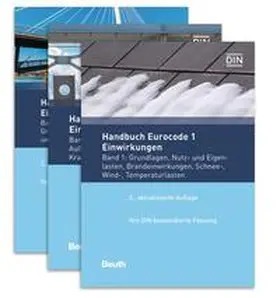 DIN e.V. |  Handbuch Eurocode 1 Einwirkungen Band 1 bis Band 3 | Buch |  Sack Fachmedien