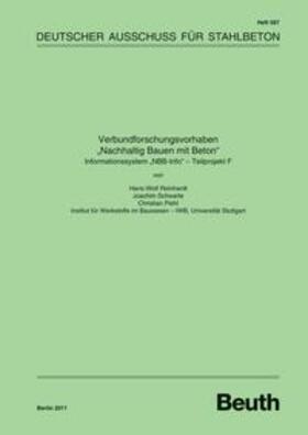 Piehl / Reinhardt / Schwarte |  Verbundforschungsvorhaben "Nachhaltig Bauen mit Beton" | Buch |  Sack Fachmedien