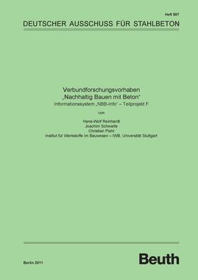 Piehl / Reinhardt / Schwarte |  Verbundforschungsvorhaben "Nachhaltig Bauen mit Beton" | eBook | Sack Fachmedien