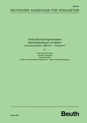 Piehl / Reinhardt / Schwarte |  Verbundforschungsvorhaben "Nachhaltig Bauen mit Beton" - Buch mit E-Book | Buch |  Sack Fachmedien