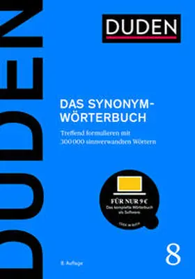 Dudenredaktion |  Duden - Das Synonymwörterbuch | Buch |  Sack Fachmedien