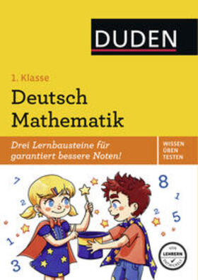 Holzwarth-Raether / Müller-Wolfangel / Schreiber |  Wissen - Üben - Testen: Deutsch/Mathematik 1. Klasse | Buch |  Sack Fachmedien