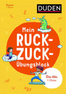 Münch / Schreiber |  Mein Ruckzuck-Übungsblock Das Abc 1. Klasse | Buch |  Sack Fachmedien
