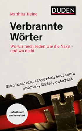 Heine |  Verbrannte Wörter | Buch |  Sack Fachmedien