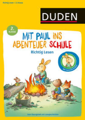 Weber |  Mit Paul ins Abenteuer Schule - Lustiges Lesetraining - 2. Klasse: Dein Übungsheft mit Lesegeschichten | Buch |  Sack Fachmedien