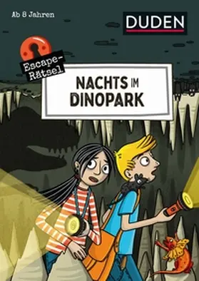 Eck / Rogler | Escape-Rätsel - Nachts im Dinopark | Buch | 978-3-411-77066-3 | sack.de