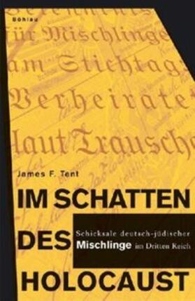 Tent |  Im Schatten des Holocaust | Buch |  Sack Fachmedien
