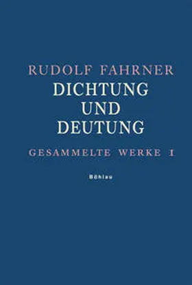 Fahrner / Bianca / Pieger |  Gesammelte Werke Band 1 | Buch |  Sack Fachmedien