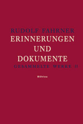 Fahrner / Bianca / Pieger |  Fahrner, R: Gesammelte Werke 2 | Buch |  Sack Fachmedien