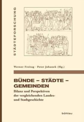 Ehbrecht / Johanek / Freitag |  Bünde - Städte - Gemeinden | Buch |  Sack Fachmedien
