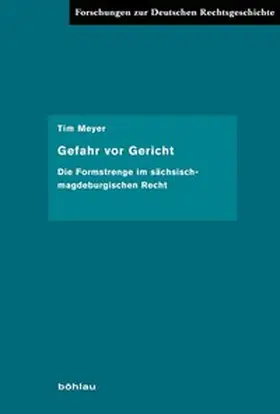 Meyer |  Gefahr vor Gericht | Buch |  Sack Fachmedien