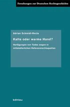 Schmidt-Recla |  Kalte oder warme Hand? | Buch |  Sack Fachmedien