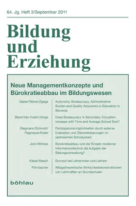 Mitter / Rakhkochkine |  Managementkonzepte und Bürokratieabbau im Bildungswesen | Buch |  Sack Fachmedien