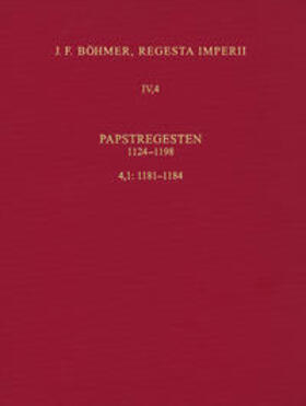  J.F. Böhmer, Regesta Imperii | Buch |  Sack Fachmedien