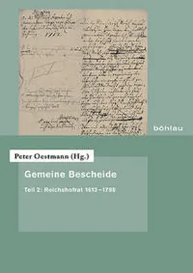 Oestmann | Gemeine Bescheide | Buch | 978-3-412-21063-2 | sack.de