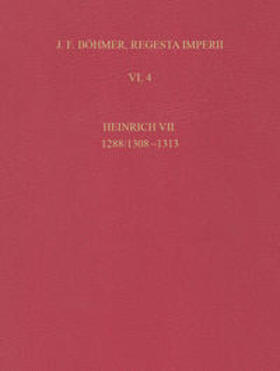  J.F. Böhmer, Regesta Imperii | Buch |  Sack Fachmedien